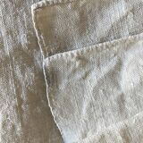 Nappe de ferme de réserve en lin brut 19e L260cm