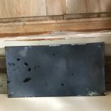 Enamelled plate peddling and begging prohibited