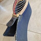 Japan - Men's Kendo protective mask in red lacquered metal - 1950