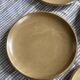 8 assiettes en grès de Berne beige wabi sabi