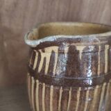 Antique terracotta pitcher
