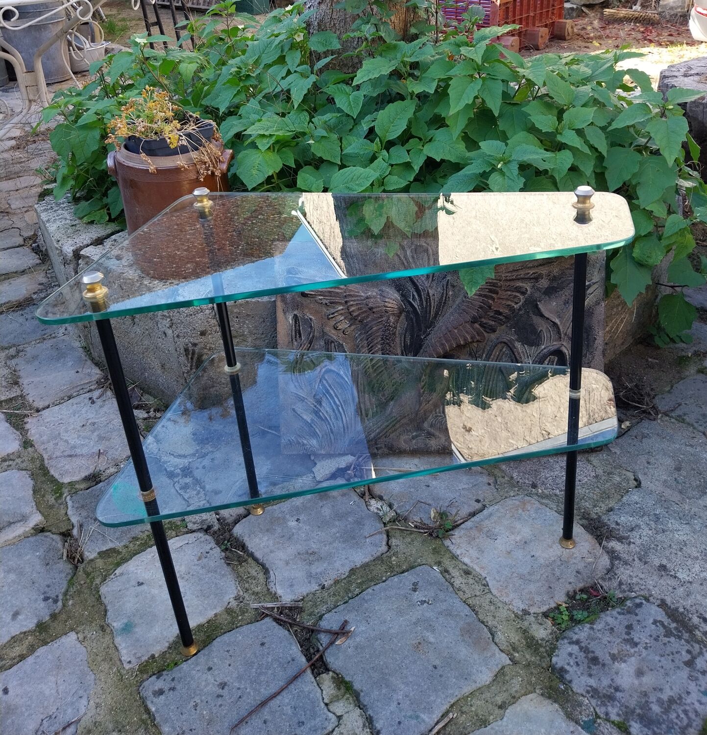 Coffee table, shelves, display stand