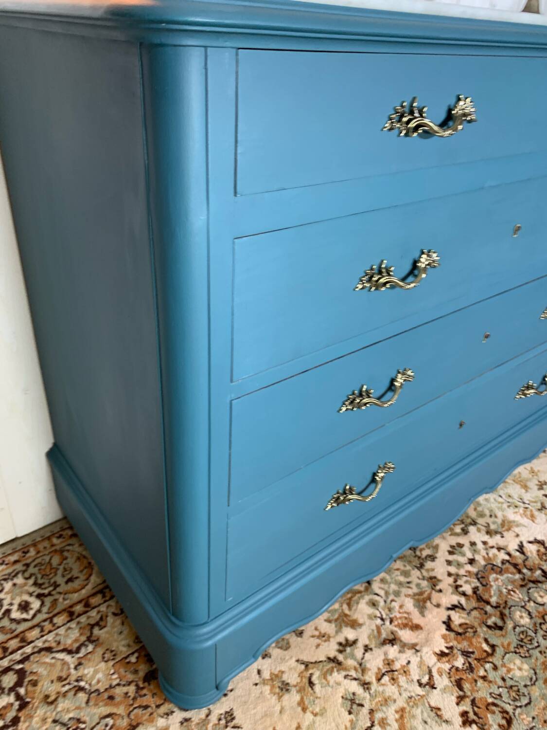Commode plateau marbre