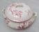 Iron earth tureen from Gien model Pink Hawthorn