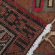 Tapis coureur traditionnel tissé à la main oriental laine 110x385cm