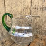 Old glass pitcher