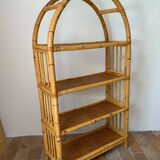 Large rattan shelf