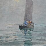 Painting “In the Mist”, by G. Lhermitte – 1930