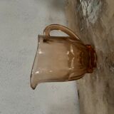 Pitcher pink glass