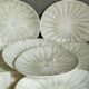 Nine earthenware plates from Salins-les-Bains vintage