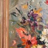Still life with wild flowers, signed, early 20th century