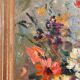Still life with wild flowers, signed, early 20th century.