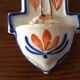 19th century earthenware holy water font