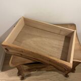 Small wooden cabinet with drawers