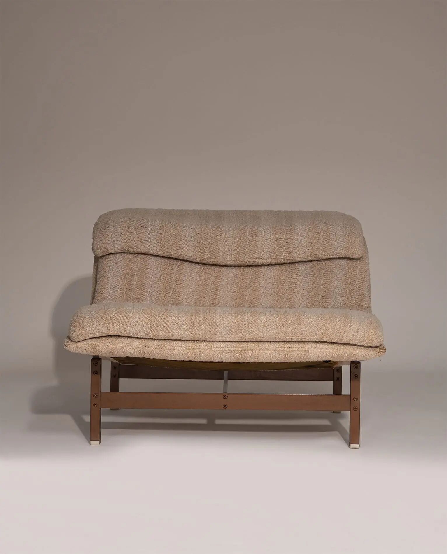 Chaises lounge Wave par Giovanni Offredi pour Saporiti, années 1970.