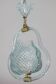 Charming Light Blu Murano Glass Chandelier by Barovier e Toso, 1950s