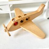 Vintage wooden airplane
