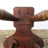 Wooden chair, mountain furniture, 1950s