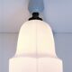 Wall lamp Art Deco opaline porcelain years 20-30