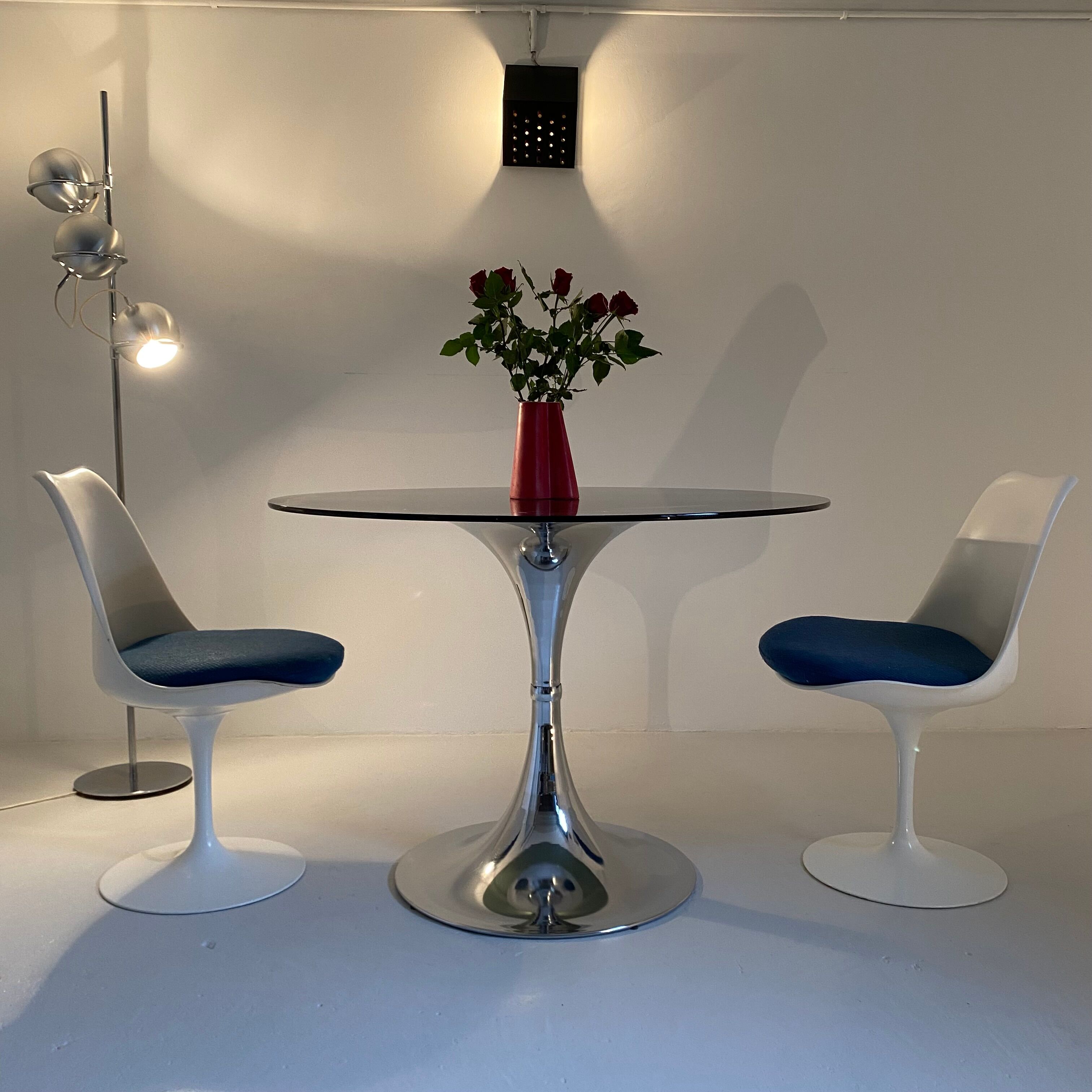 Tulip foot table by Gastone Rinaldi, late 1960