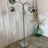 Vintage chrome floor lamp