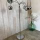 Lampadaire chromé vintage