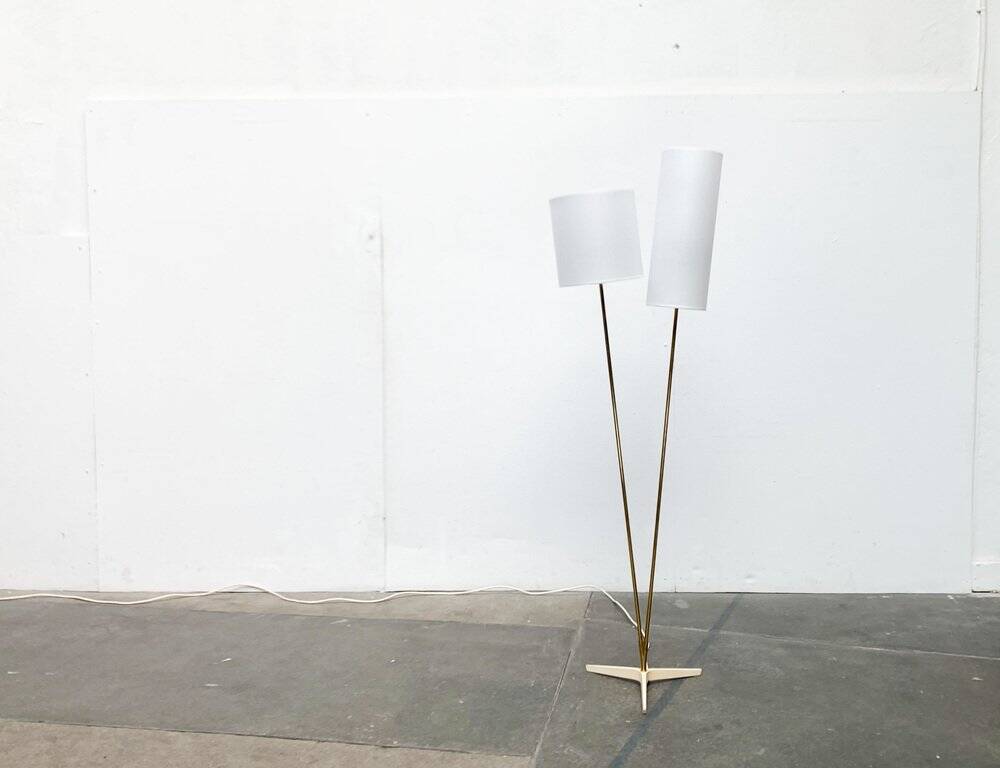 Mid-Century Minimalist Tripod Floor Lamp, 1960s