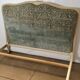 Louis XV style padded bed 140x190