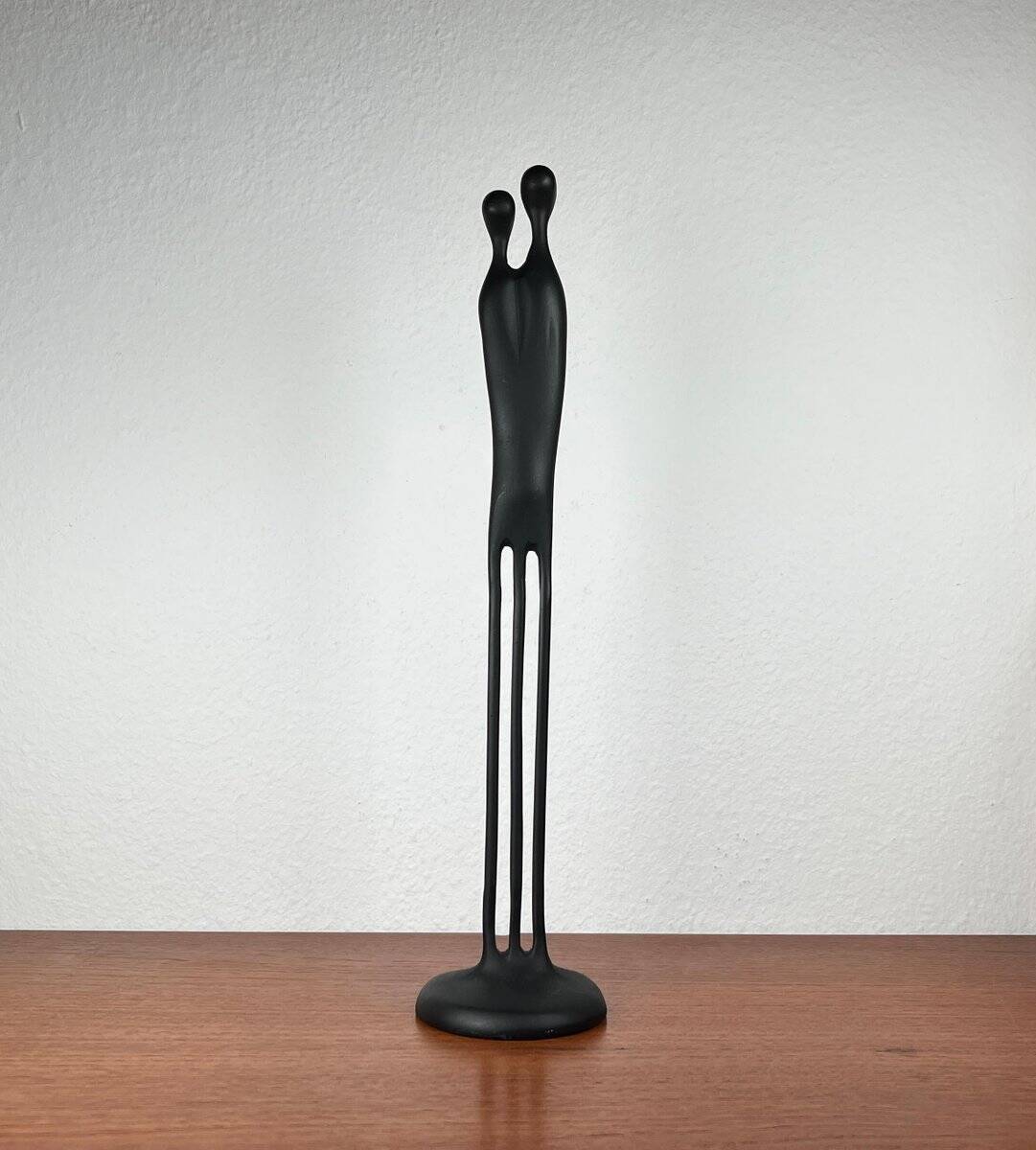 Postmodern metal sculpture Two Become One by Louise Hederström for Ikea, 1990s.
