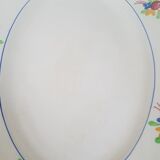 Oval dish Gien model Nice