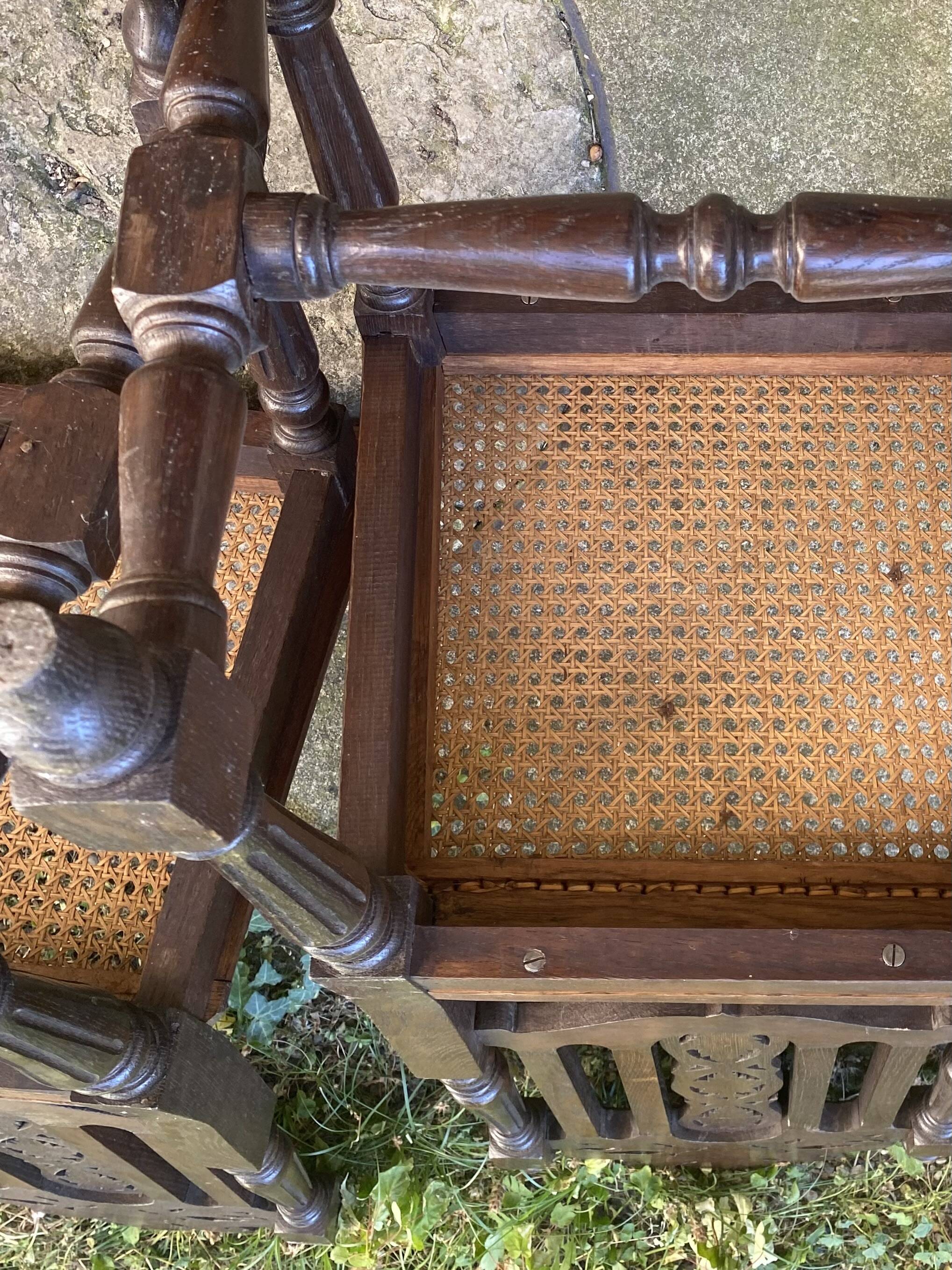 Antique chairs in the Henri II style