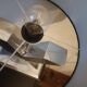 Lampe en X, croix, acier, design