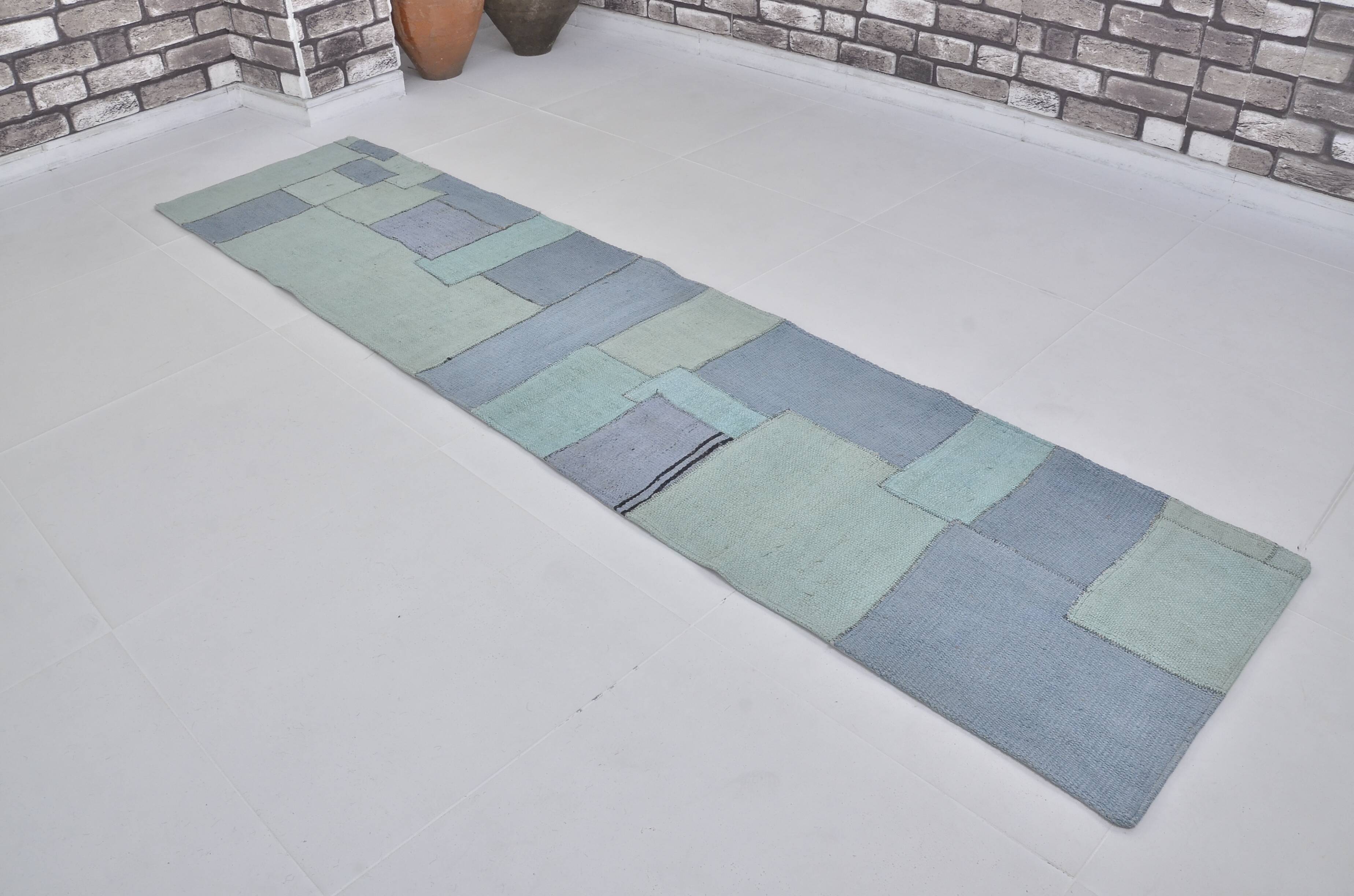 Vintage Decorative Hemp Kilim Runner sku 3883