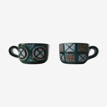 Robert Picault's ceramic cup duo