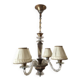 Chandelier and its wall lights