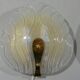Hillebrand glass wall lamps  1960’s