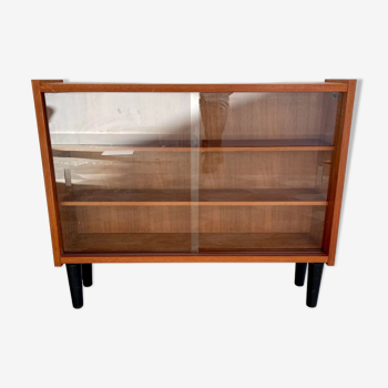 Bibliothèque vintage en verre
