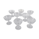 8 glasses of Baccarat Richelieu crystal champagne