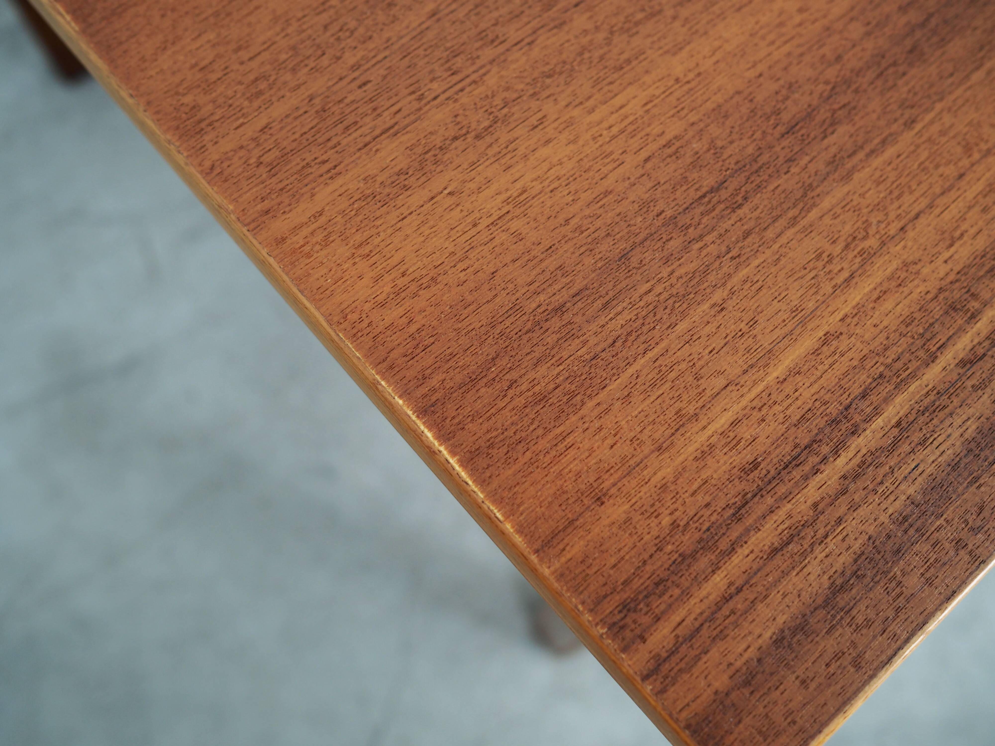 Teak coffee table, Danish design, 1970s, production: Denmark