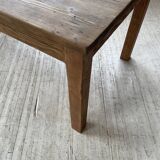 Farmhouse table in elm and pine 2m