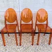 Ghost chairs Kartell design Starck