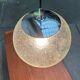 Vintage German glass pendant light Space Age Ah 105 by Peill & Putzler, 1970s.