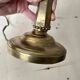 Lampe de bureau "coquillage" ancienne années 50, luminaire vintage