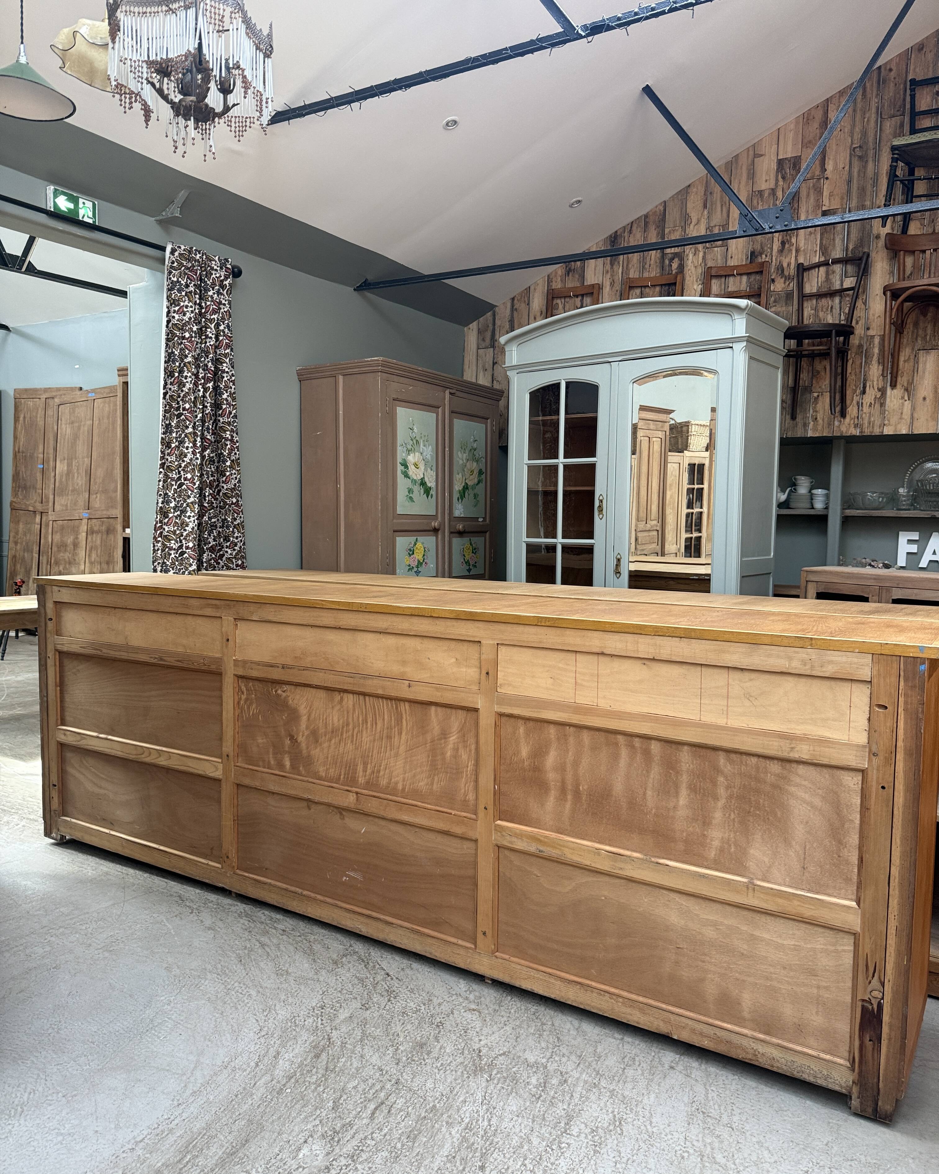 Open oak workshop furniture (renovated)