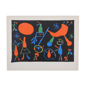 Joan Miro : personnages