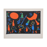 Joan Miro: Characters in the Stars, lithograph