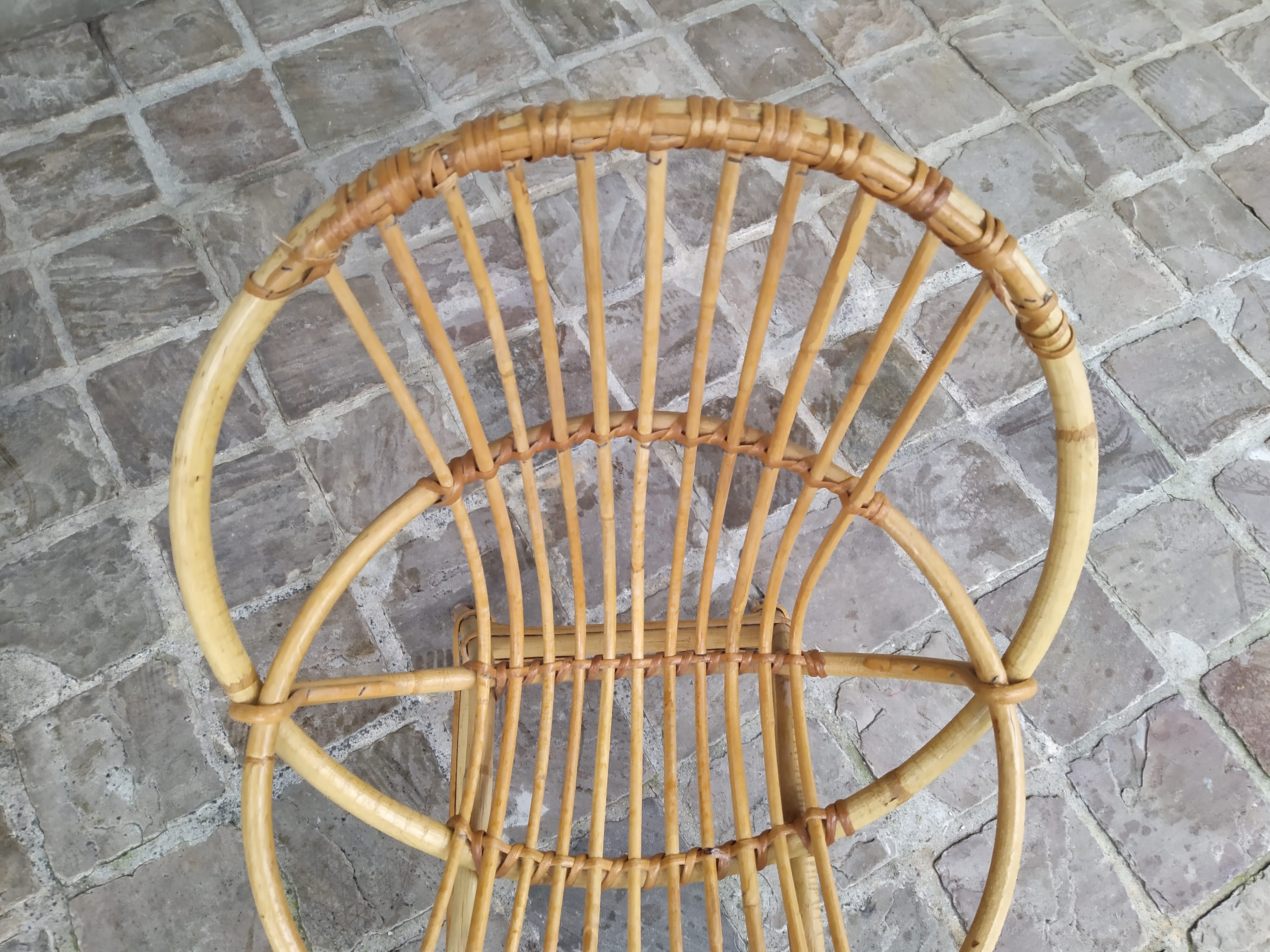 Child rattan chair