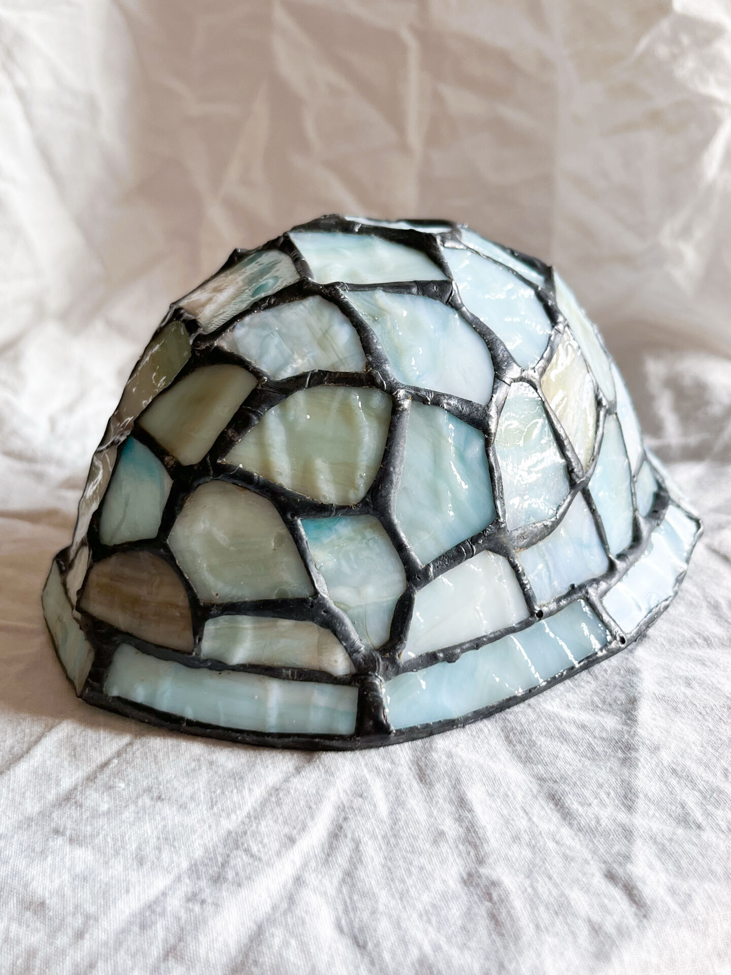 vintage turtle lamp in Tiffany style