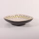 Geometric tracing ceramic vide-poche bowl, 1960s.