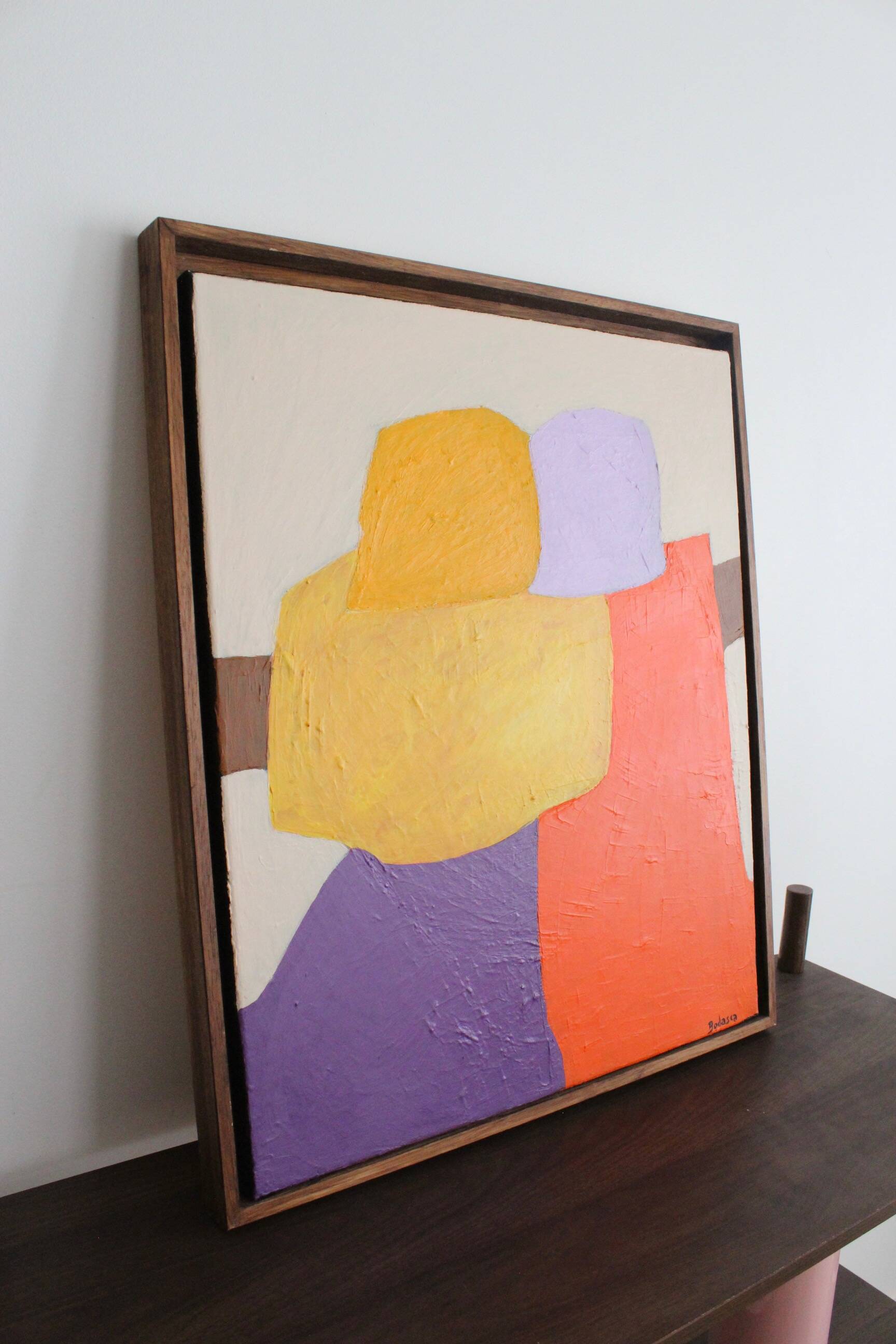 Original canvas art "Come Closer" 55x45cm by Bodasca
